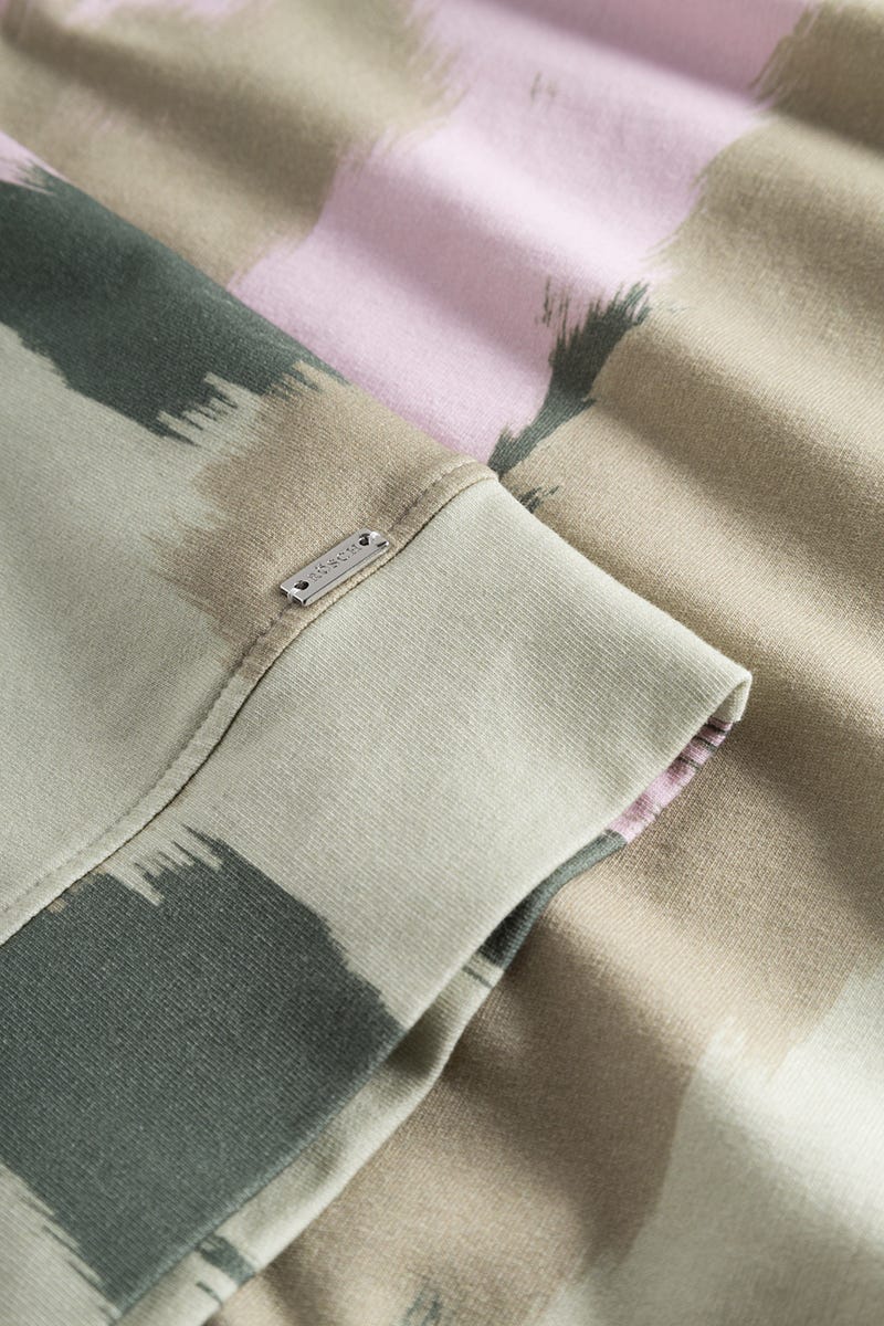 Detailbild 3 von Sweatshirt im Camouflage-Druck Yoga Baumwolle/Elasthan