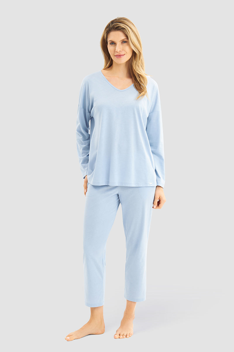 Ganzkörperbild von Rösch 7/8-Hose