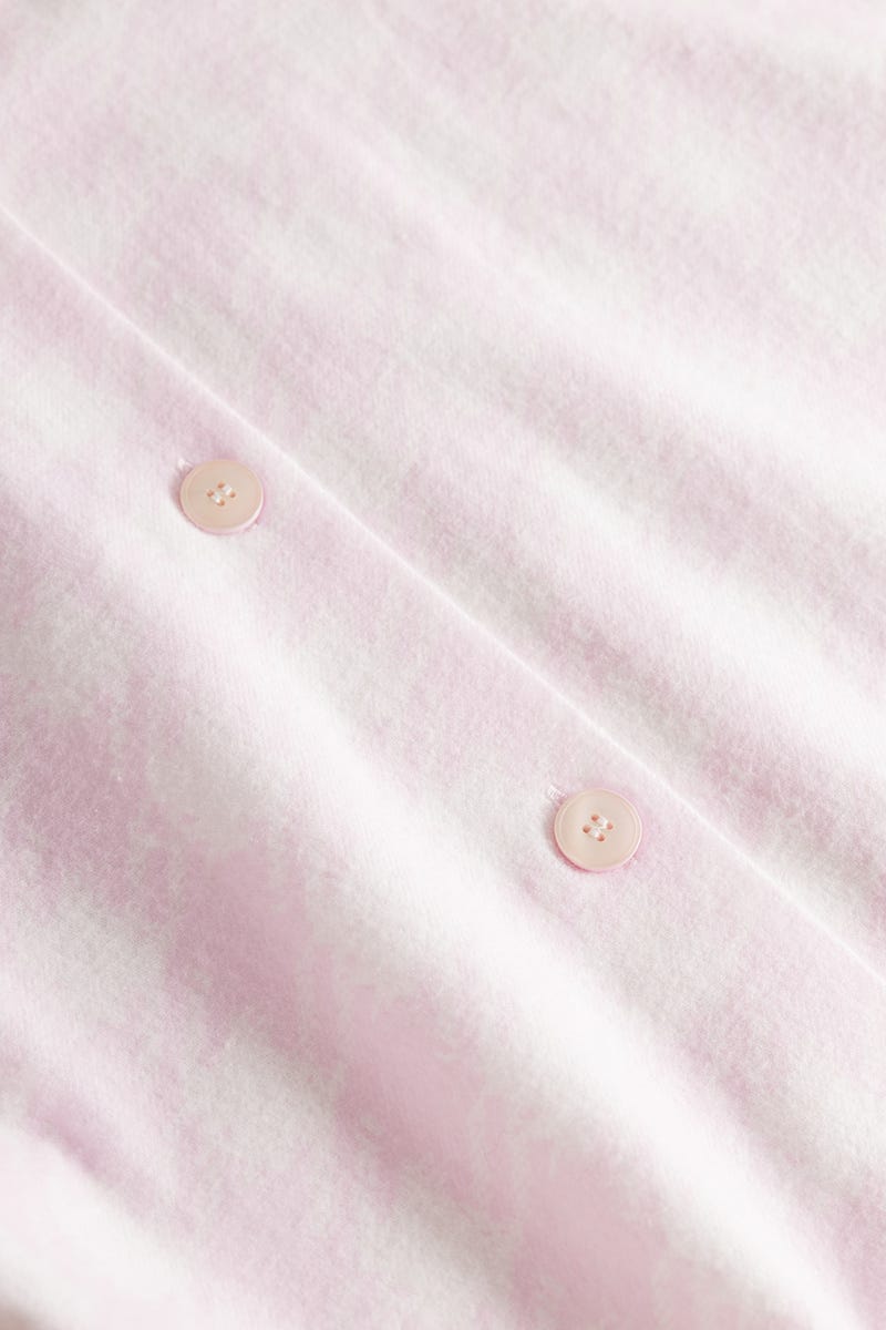 Detailbild 2 von Pyjama im Karo-Druck aus Flanell 100% Baumwolle