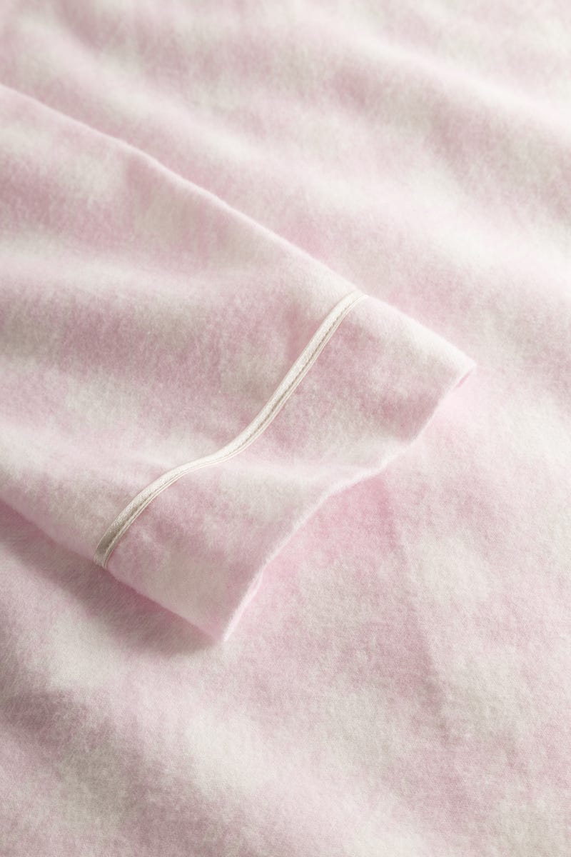 Detailbild 3 von Nachthemd im Karo-Druck aus Flanell 100% Baumwolle