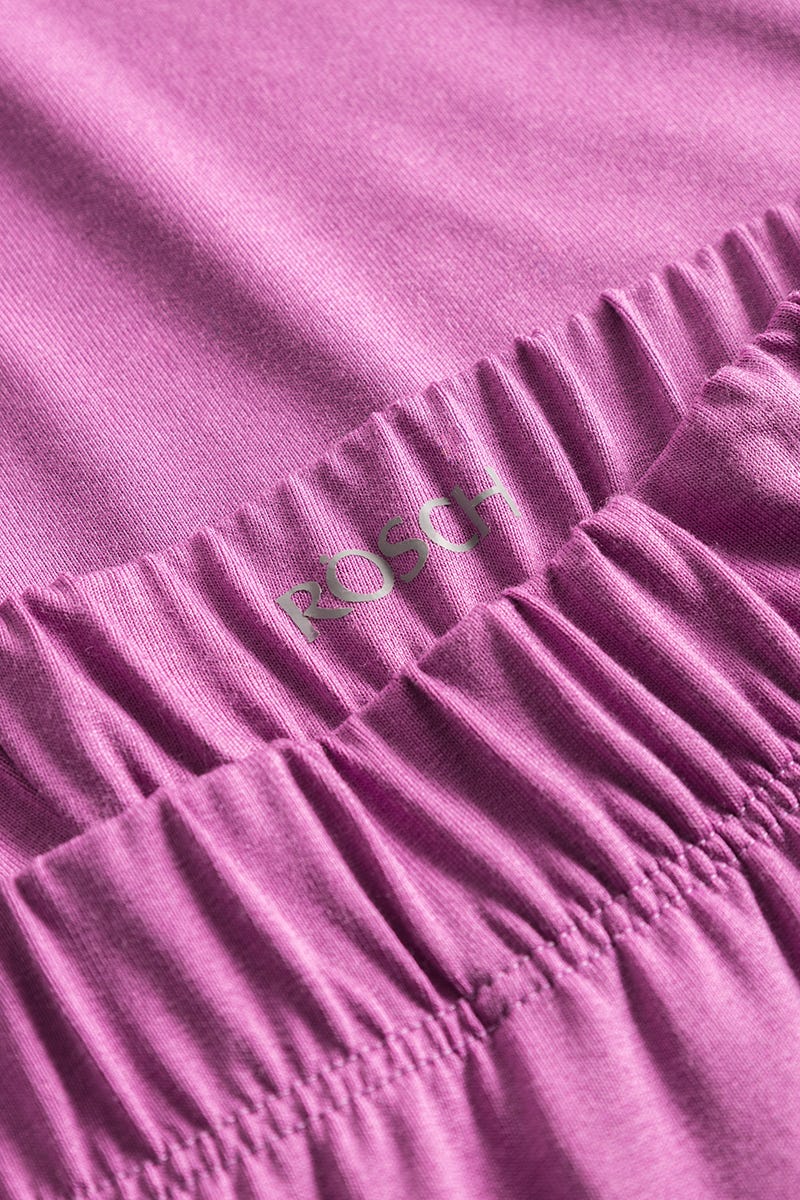 Detailbild 2 von Pyjamahose im sportiven Stil in Violett Viskose/Elasthan