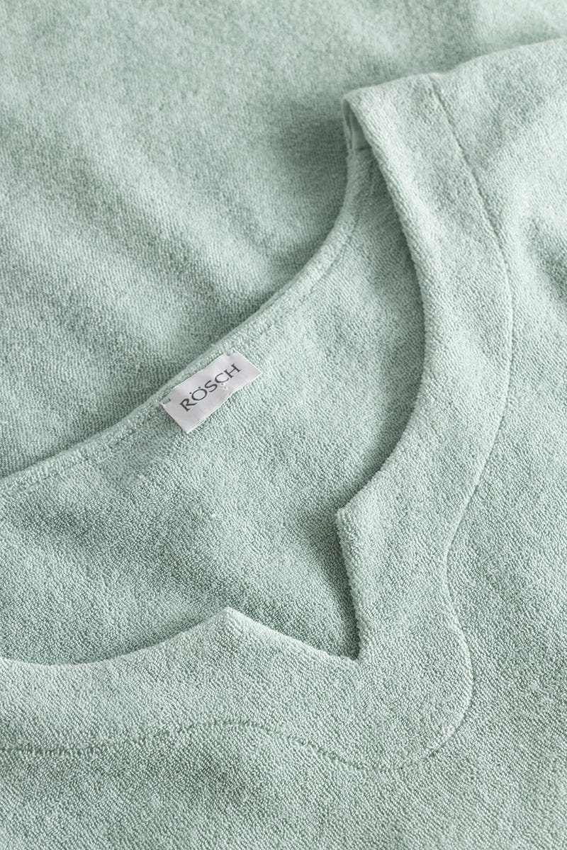 Detailbild 1 von Hausanzug aus Frottee in Mintgrün Baumwolle/Polyester