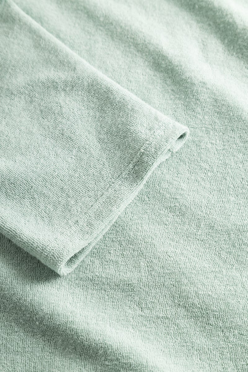 Detailbild 2 von Hauskleid aus Frottee in Mintgrün Baumwolle/Polyester