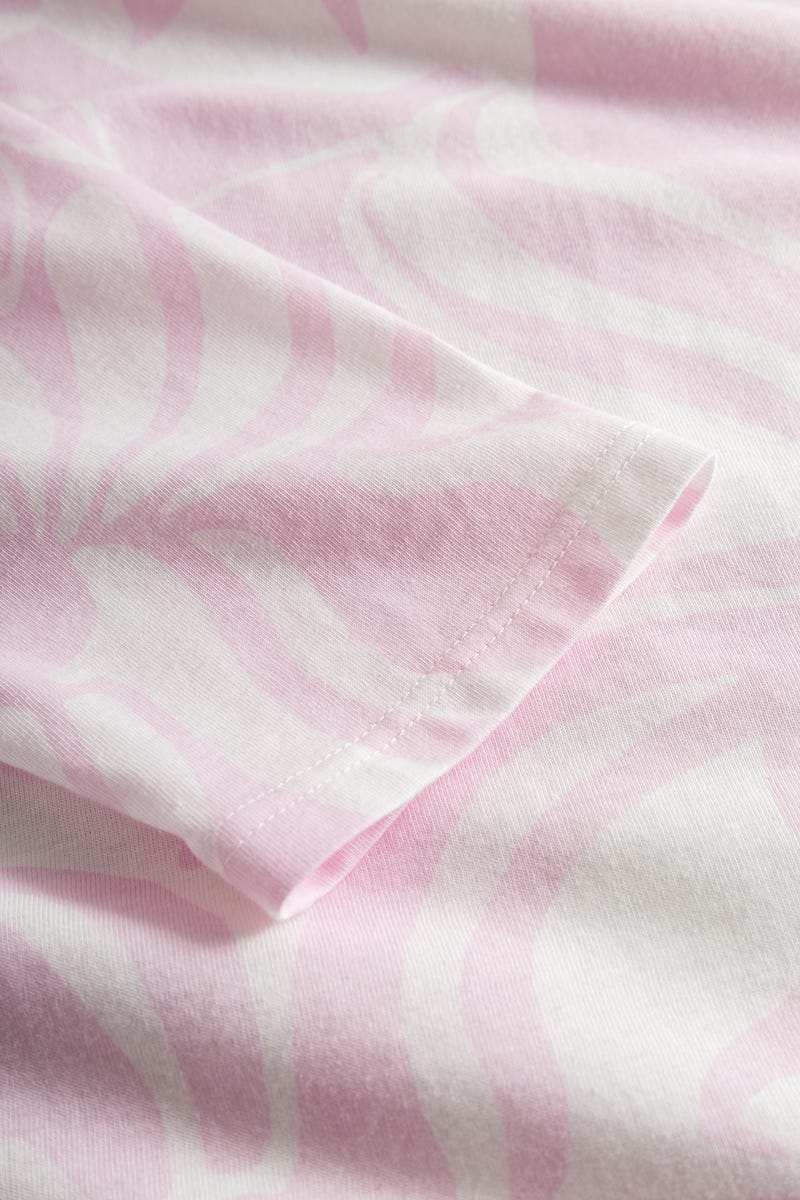 Detailbild 2 von Nachthemd im pastelligen Blumendruck 100% Baumwolle