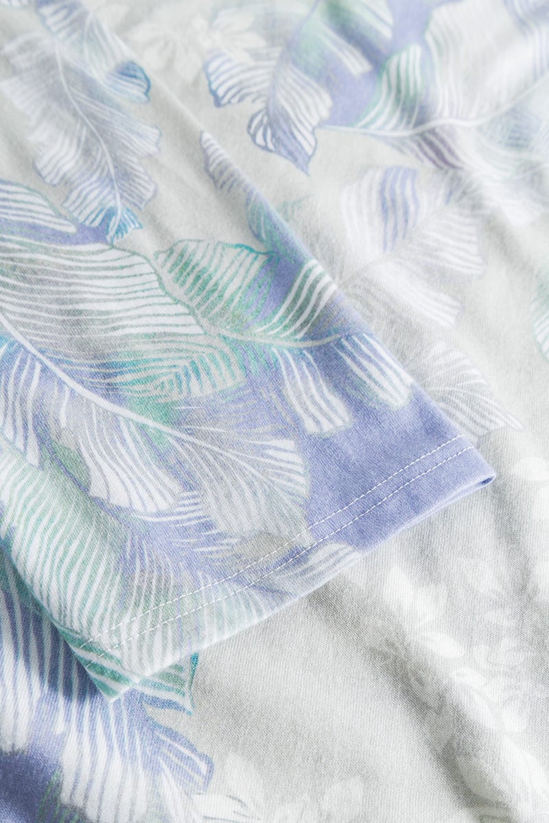 Detailbild 2 von Pyjama im Federdruck Art-Style Baumwolle/Modal