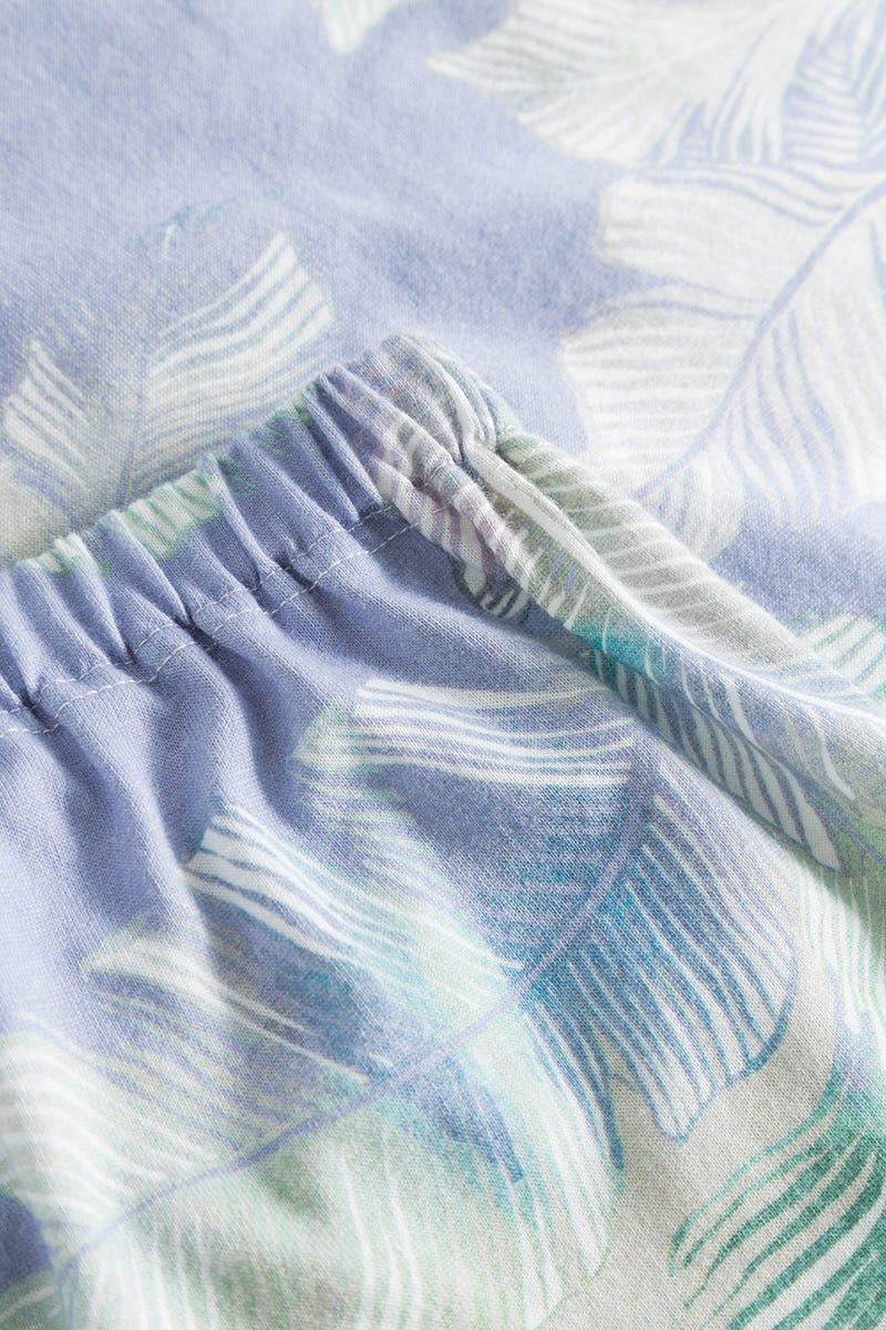Detailbild 3 von Pyjama im Federdruck Art-Style Baumwolle/Modal