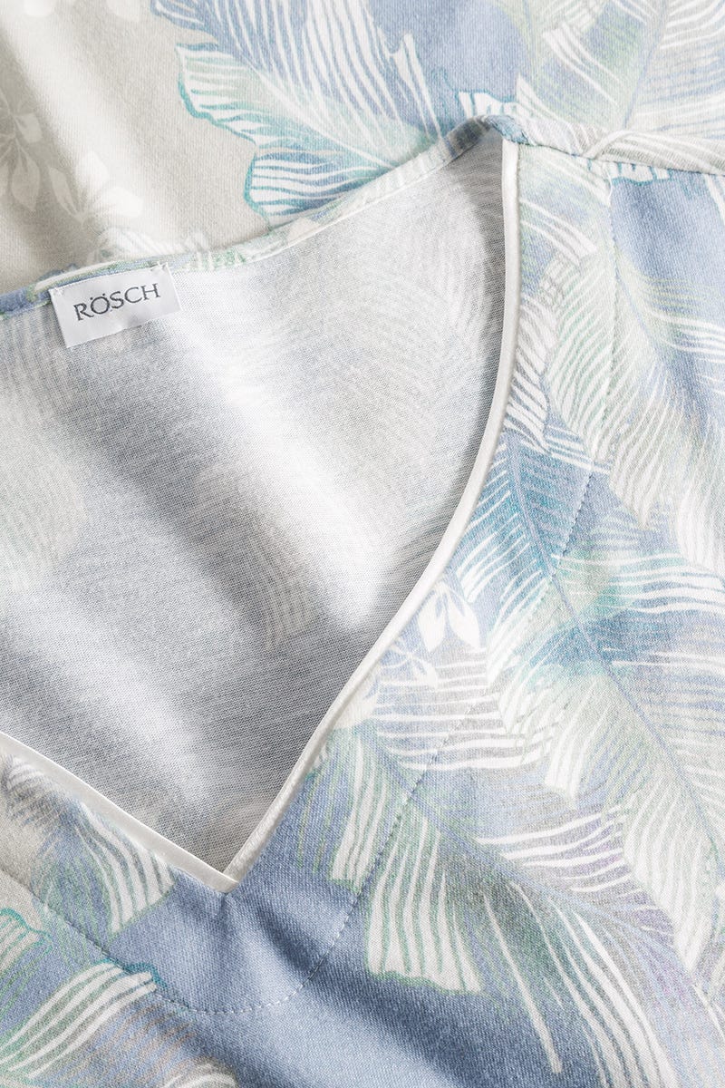 Detailbild 1 von Nachthemd im Federdruck Art-Style Baumwolle/Modal