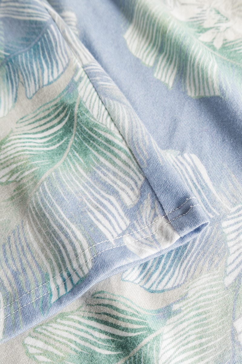 Detailbild 3 von Nachthemd im Federdruck Art-Style Baumwolle/Modal