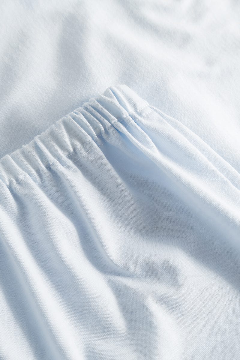 Detailbild 3 von Pyjama mit Spitzendetails Baumwolle/Modal
