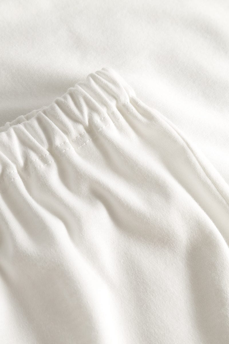 Detailbild 3 von Pyjama mit Spitzendetails Cremefarben 100% Baumwolle