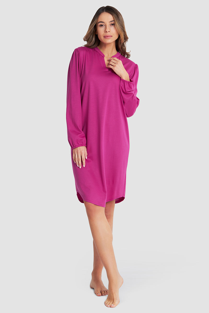 Frontalbild von Rösch Nachthemd Knielang