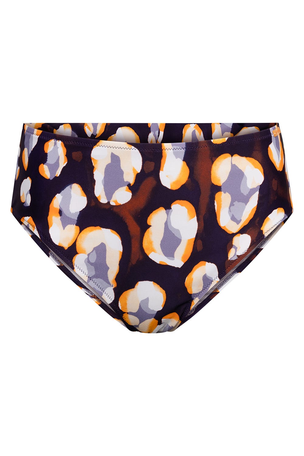 Hollowbild von Bikini-Hose im Tupfendruck Modern Leo hoher Taillenausschnitt