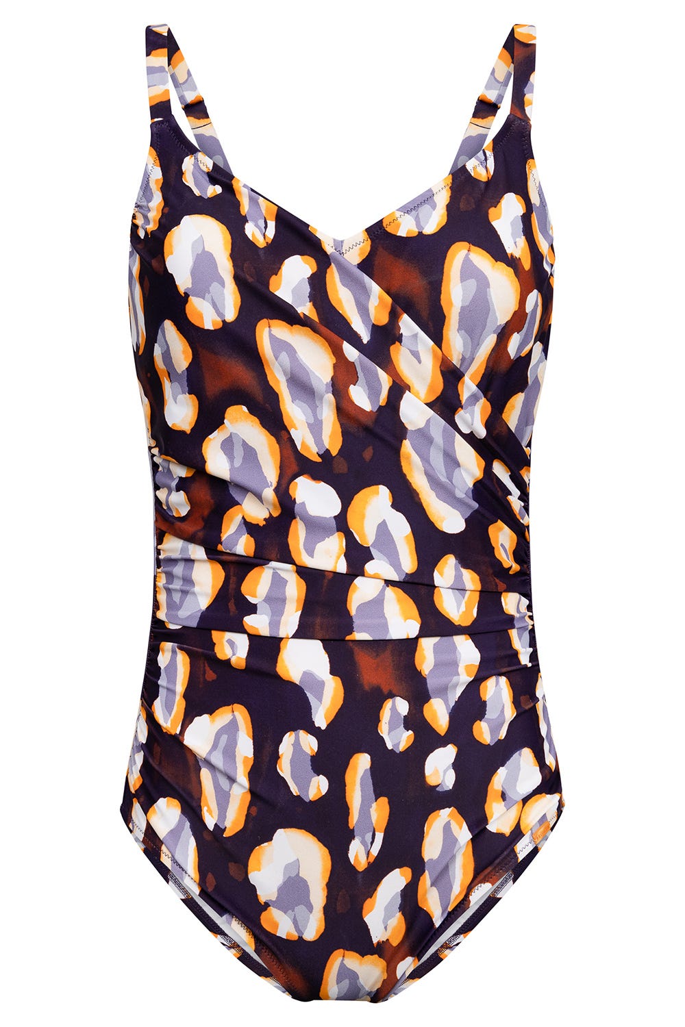 Hollowbild von Badeanzug im Tupfendruck Modern Leo