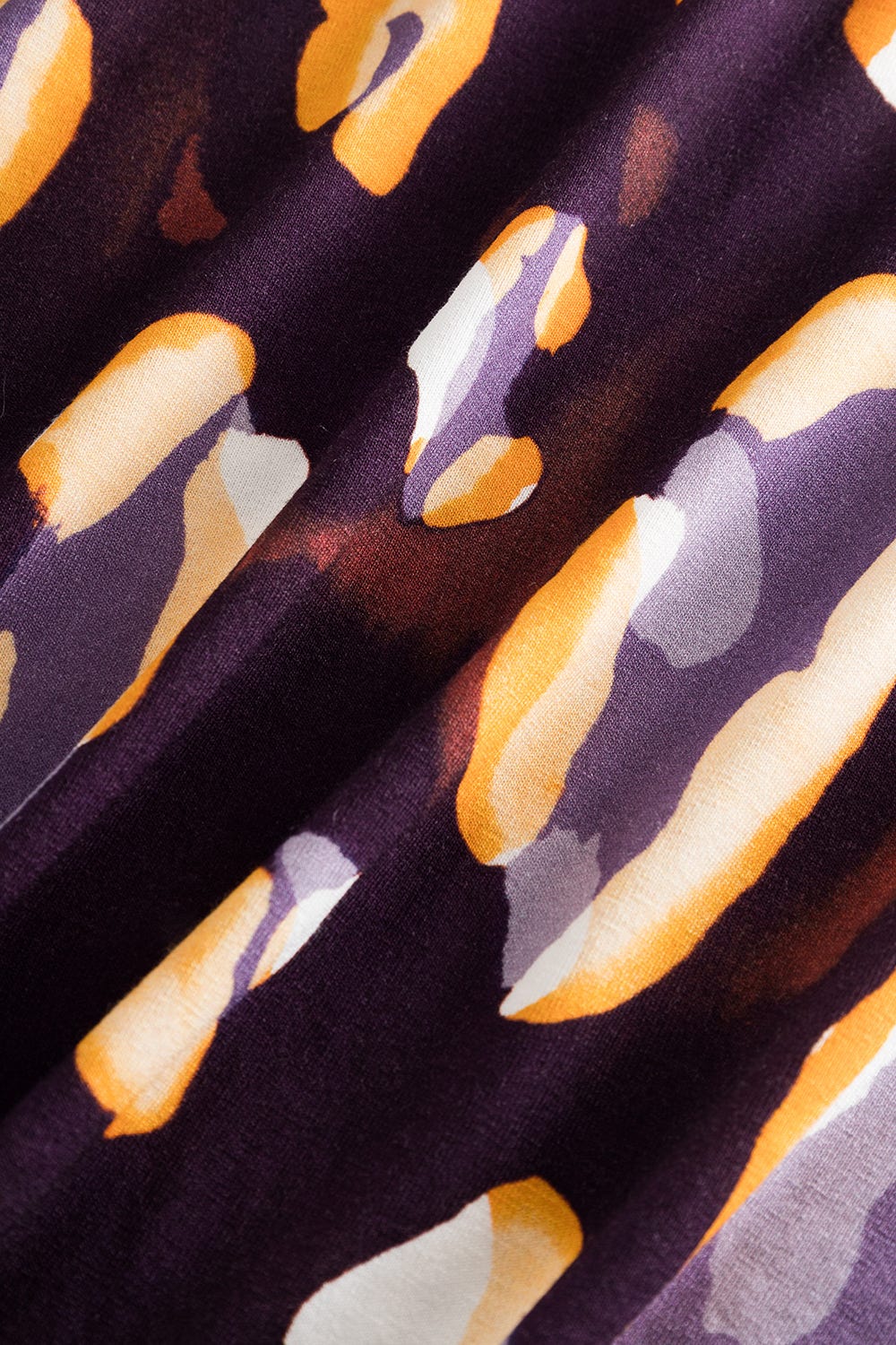 Detailbild 2 von Strandkleid Kurzarm im Tupfendruck Modern Leo Viskose/Elasthan