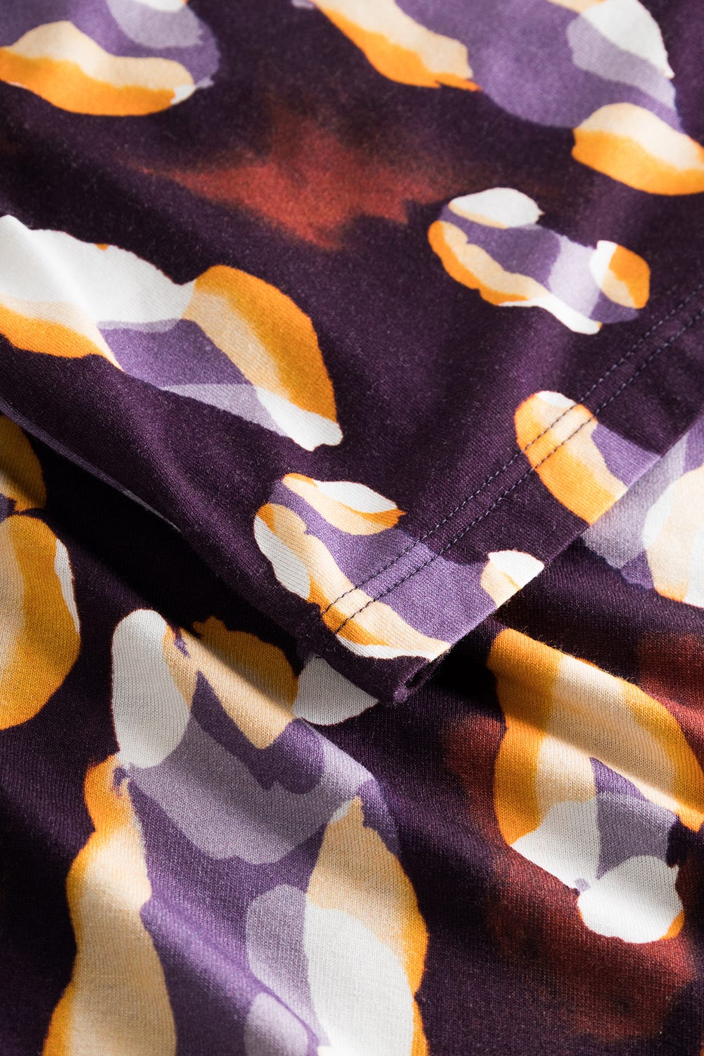 Detailbild 3 von Strandkleid Kurzarm im Tupfendruck Modern Leo Viskose/Elasthan