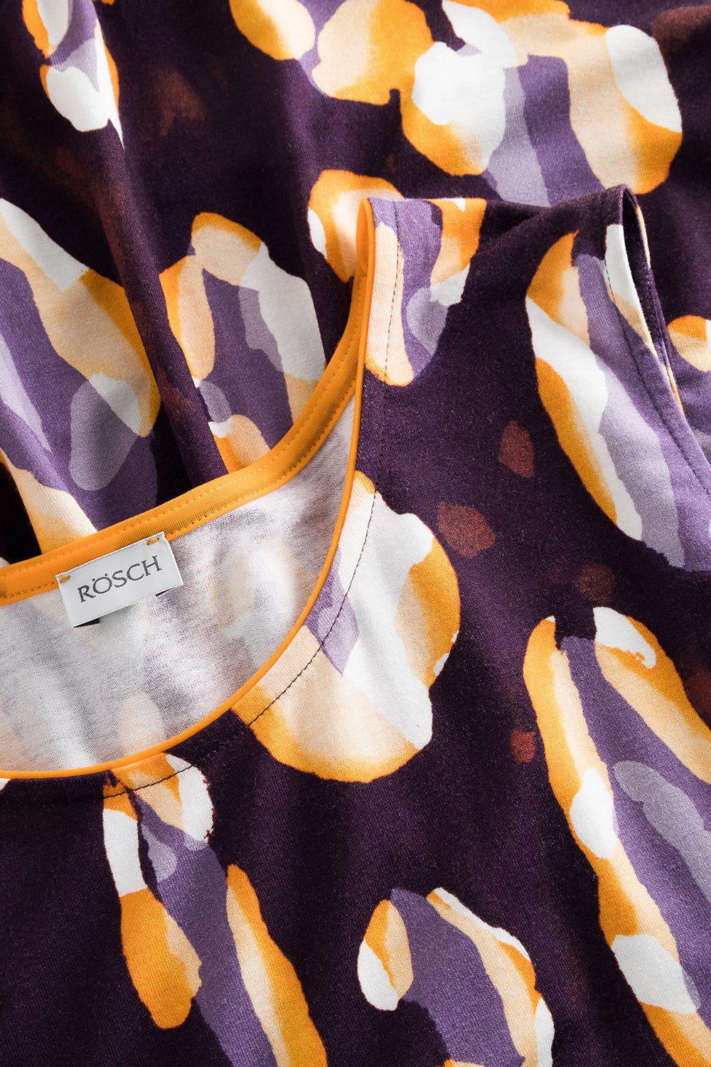 Detailbild 3 von Strandkleid Ärmellos im Tupfendruck Modern Leo Viskose/Elasthan