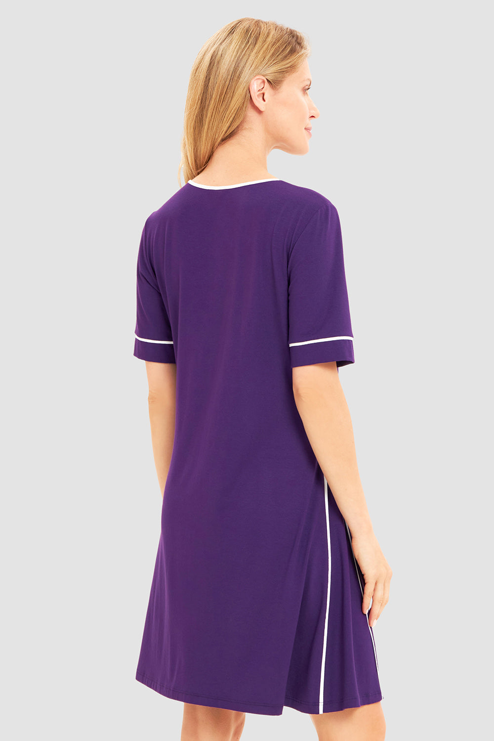 Rückansicht von Rösch Strandkleid Knielang