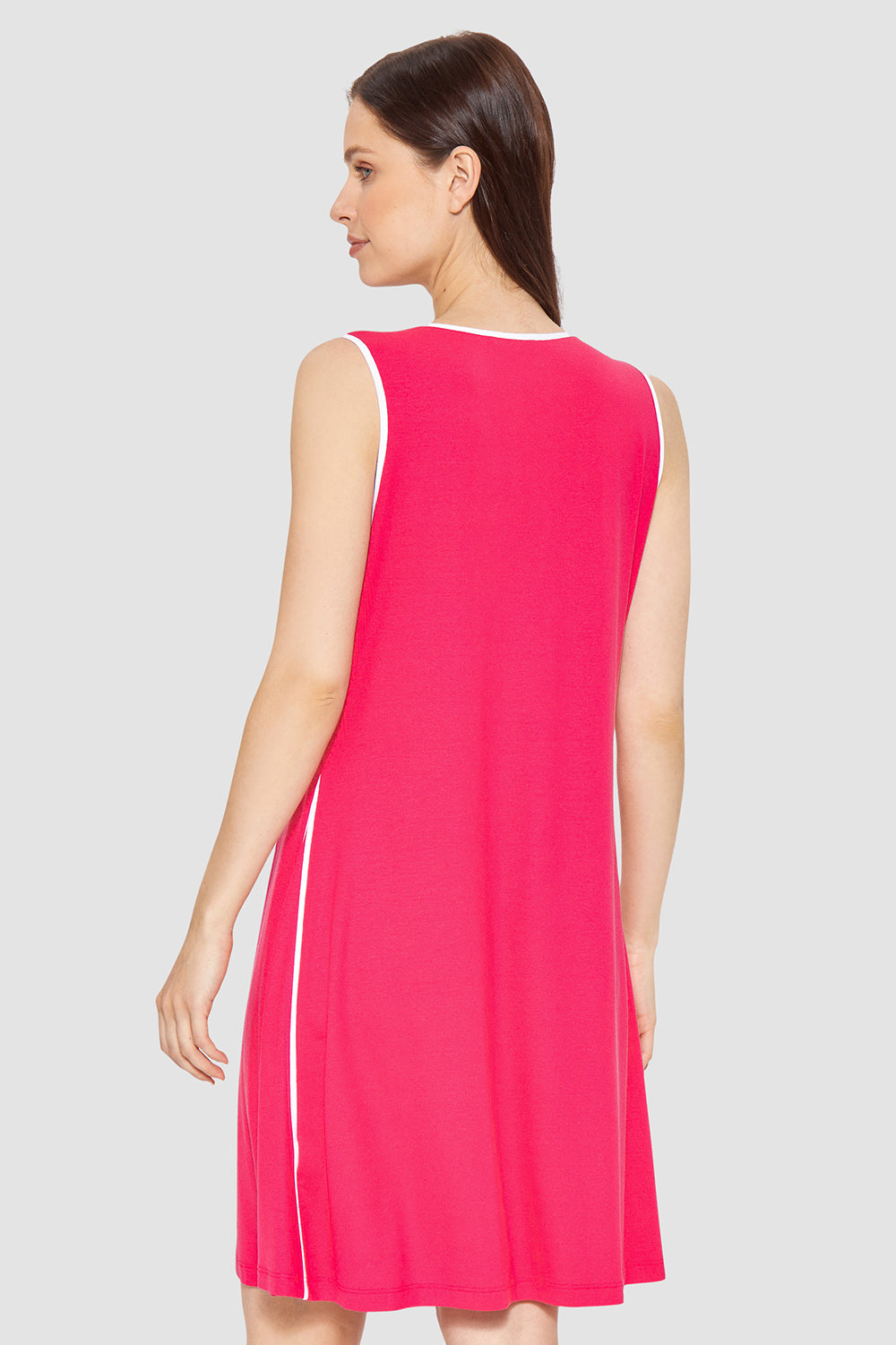 Rückansicht von Rösch Strandkleid Knielang