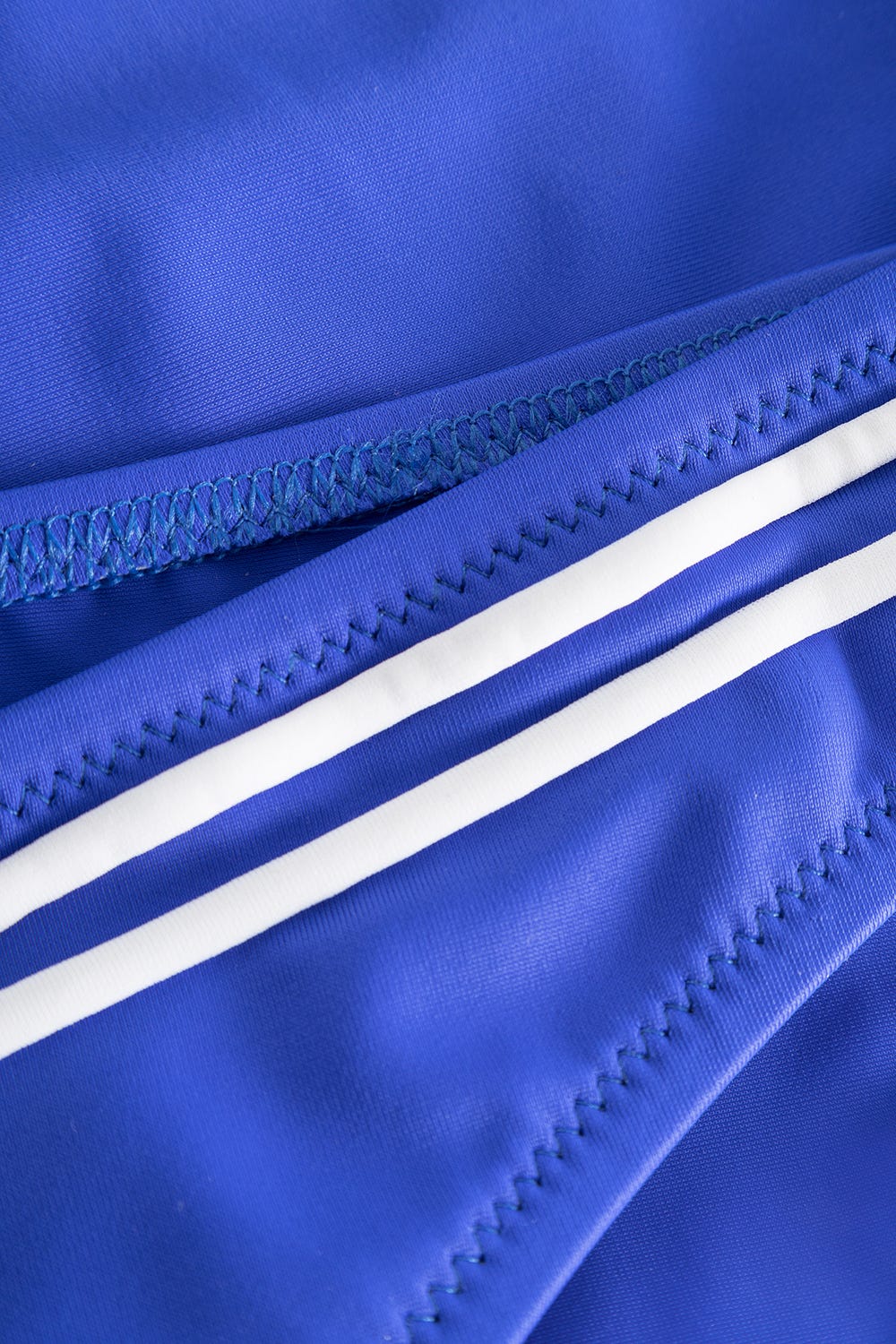 Detailbild 2 von Bikini-Hose mit Streifendetails Neon-Blau