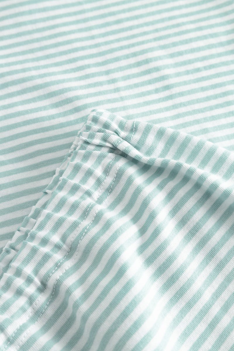 Detailbild 3 von Pyjama im Ringeldruck 100% Baumwolle