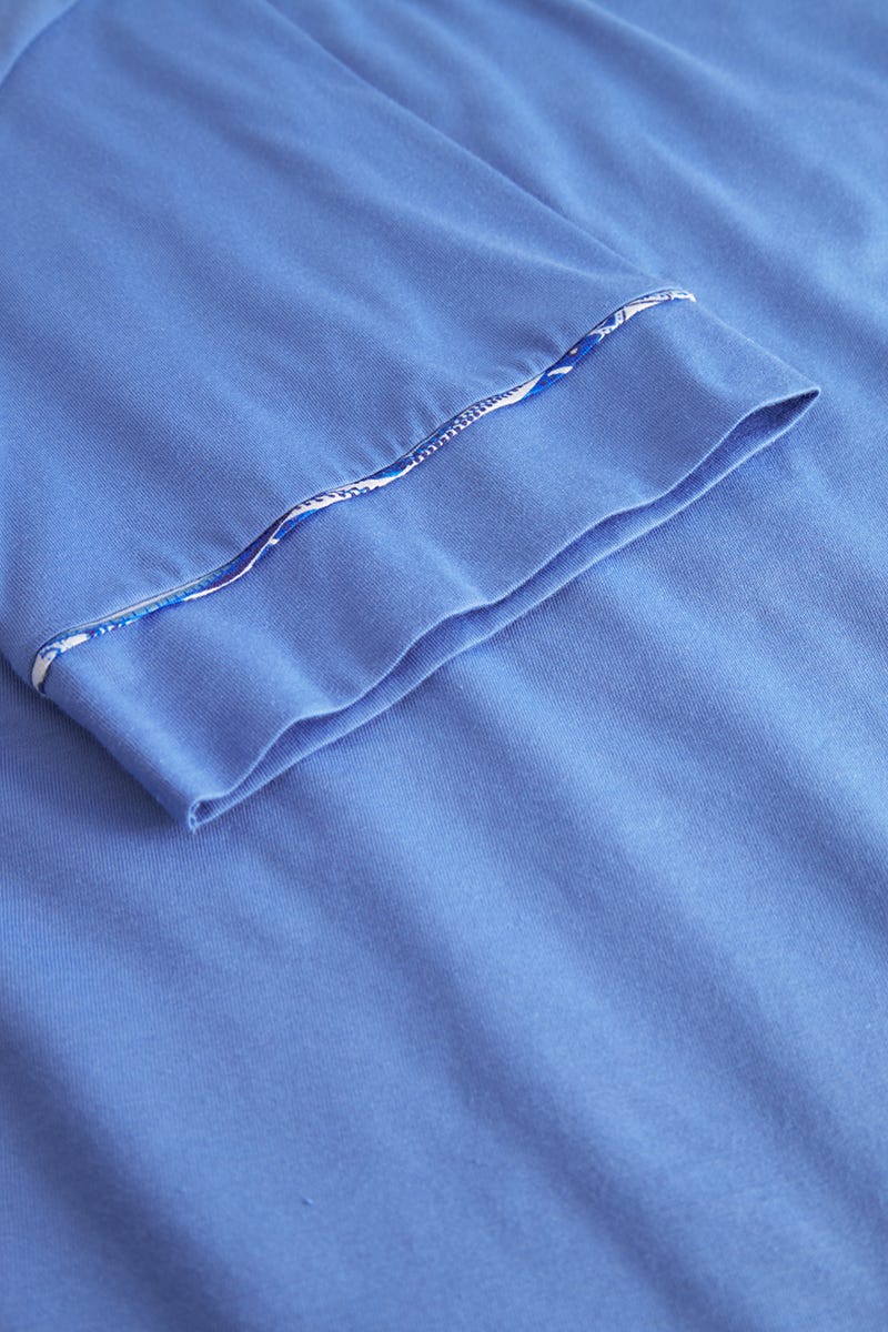 Detailbild 2 von Pyjama mit Paisley-Druck im Tunika-Stil Baumwolle/Modal