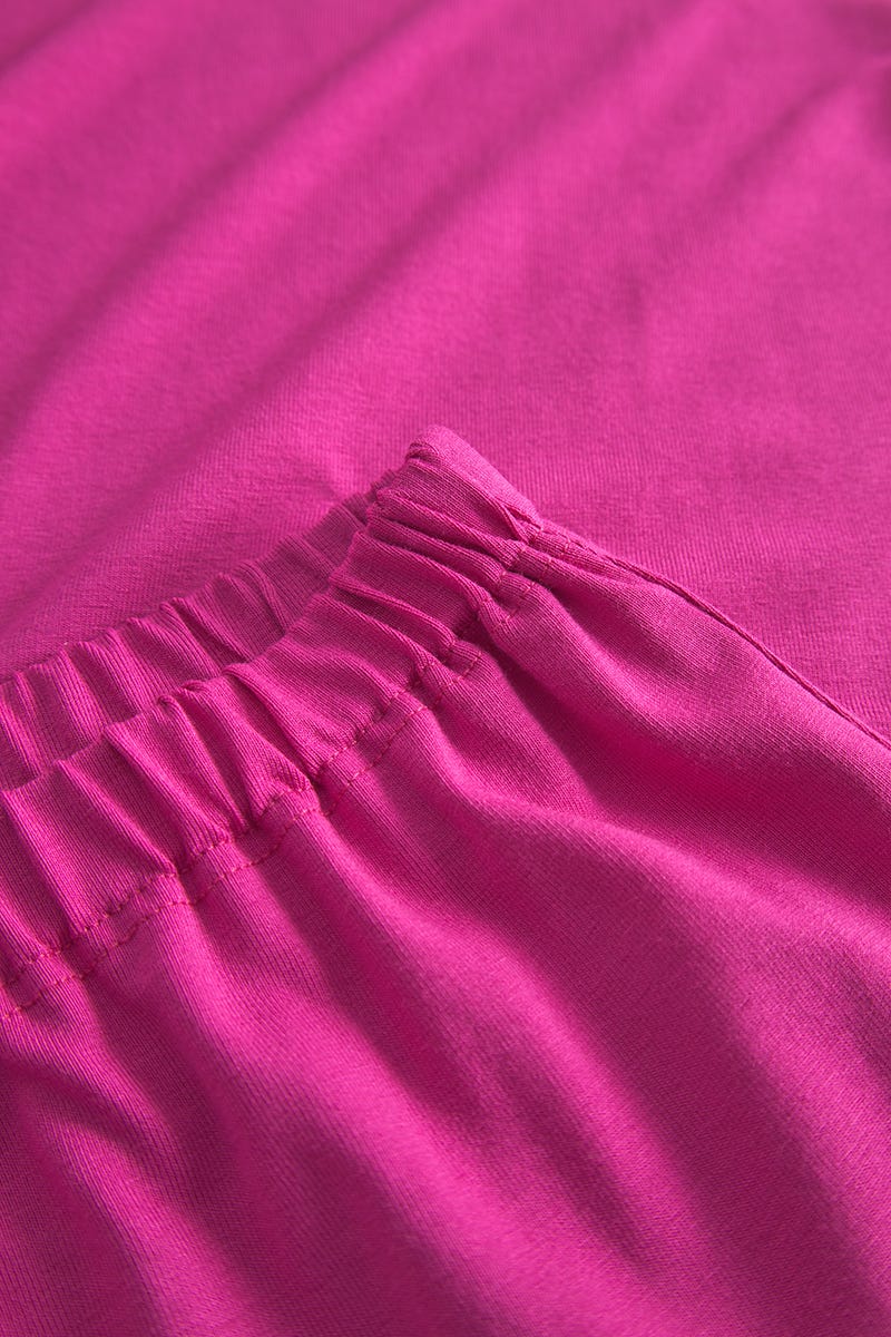 Detailbild 3 von Pyjama mit Blumendruck Gelb-Pink Baumwolle/Modal