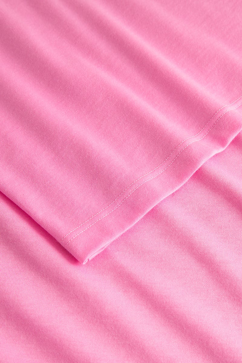 Detailbild 2 von Nachthemd im sportiven Look Rosa Baumwolle/Modal