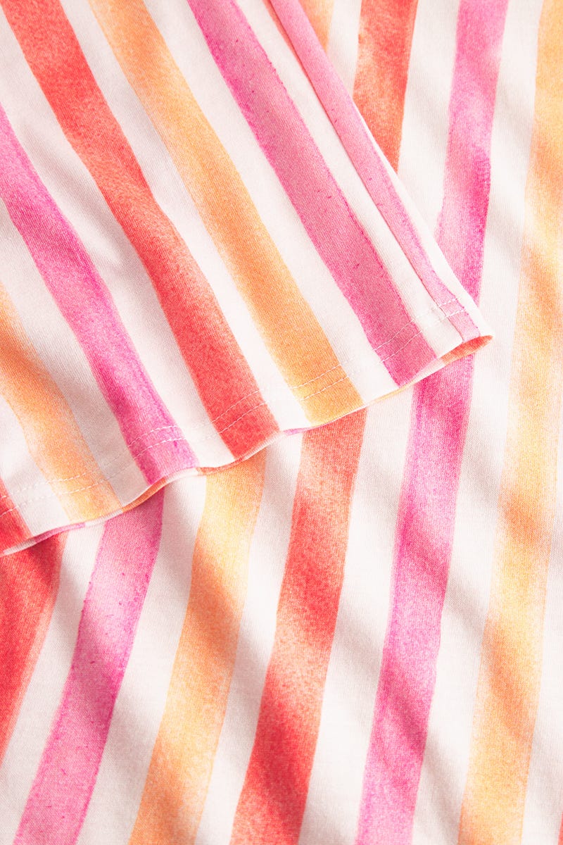 Detailbild 3 von 7/8-Hose im farbenfrohen Streifendruck Baumwolle/Modal