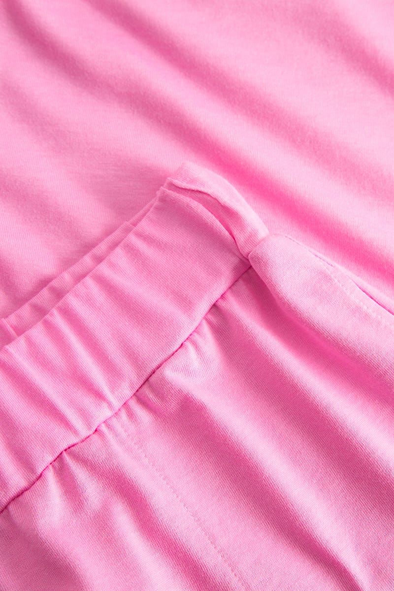 Detailbild 2 von Bermuda im sportiven Look Rosa Baumwolle/Modal