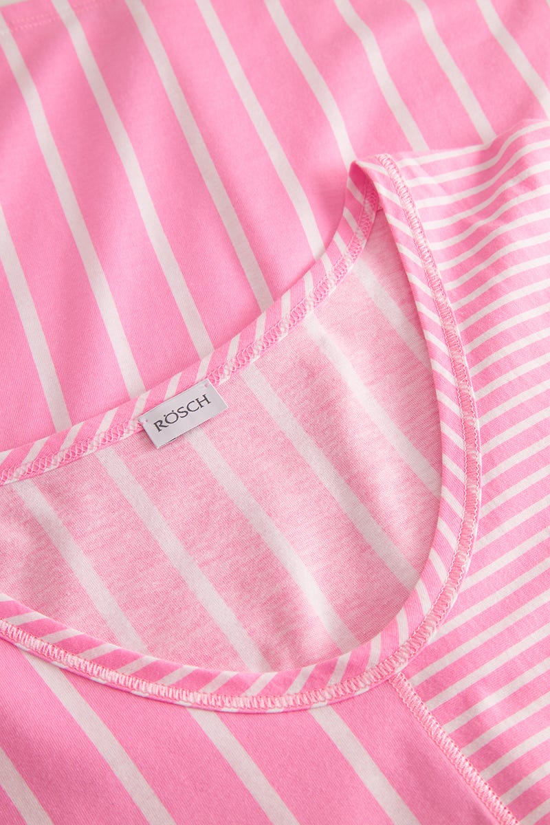 Detailbild 1 von Pyjama im Streifen-Mix 100% Baumwolle