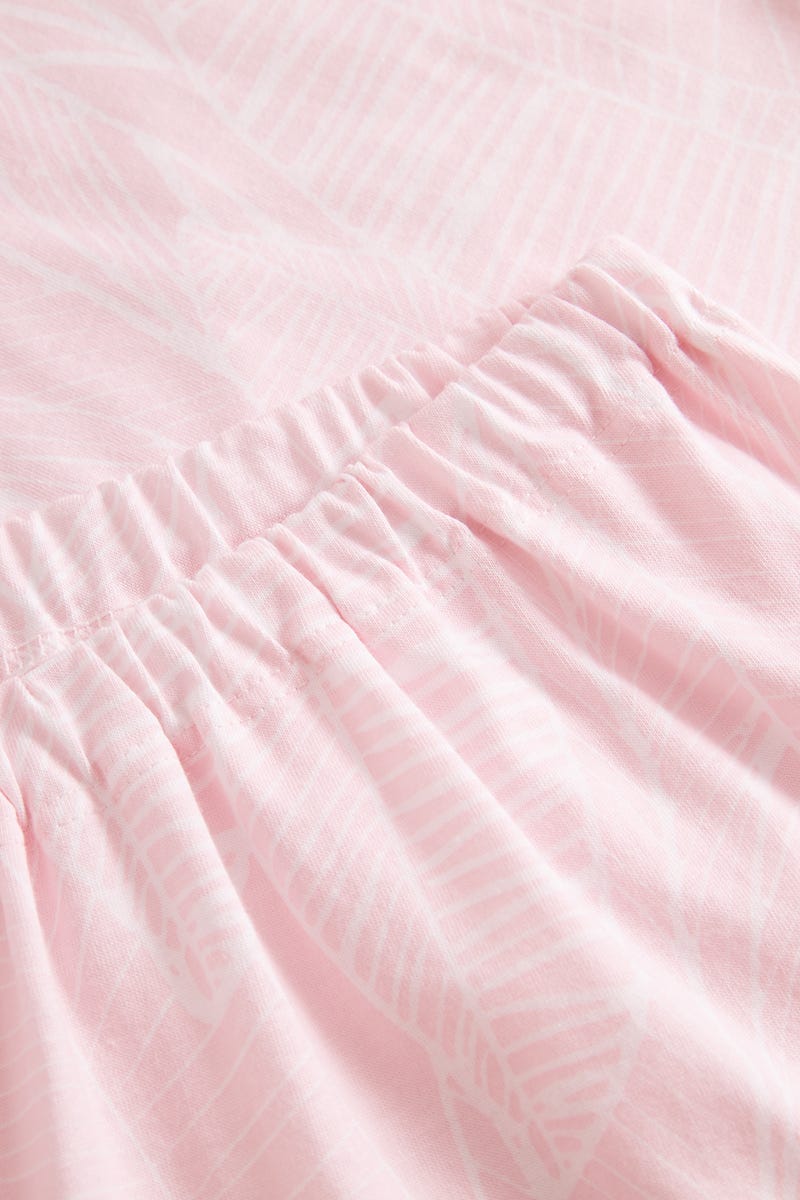Detailbild 3 von Pyjama im gezeichneten Blätter-Druck 100% Baumwolle