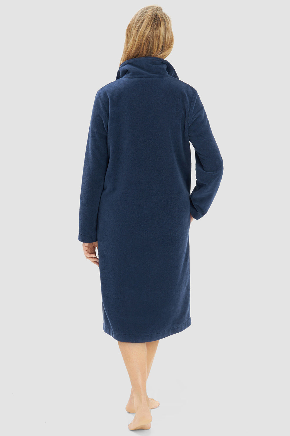 Rückansicht von Rösch Mantel Knielang