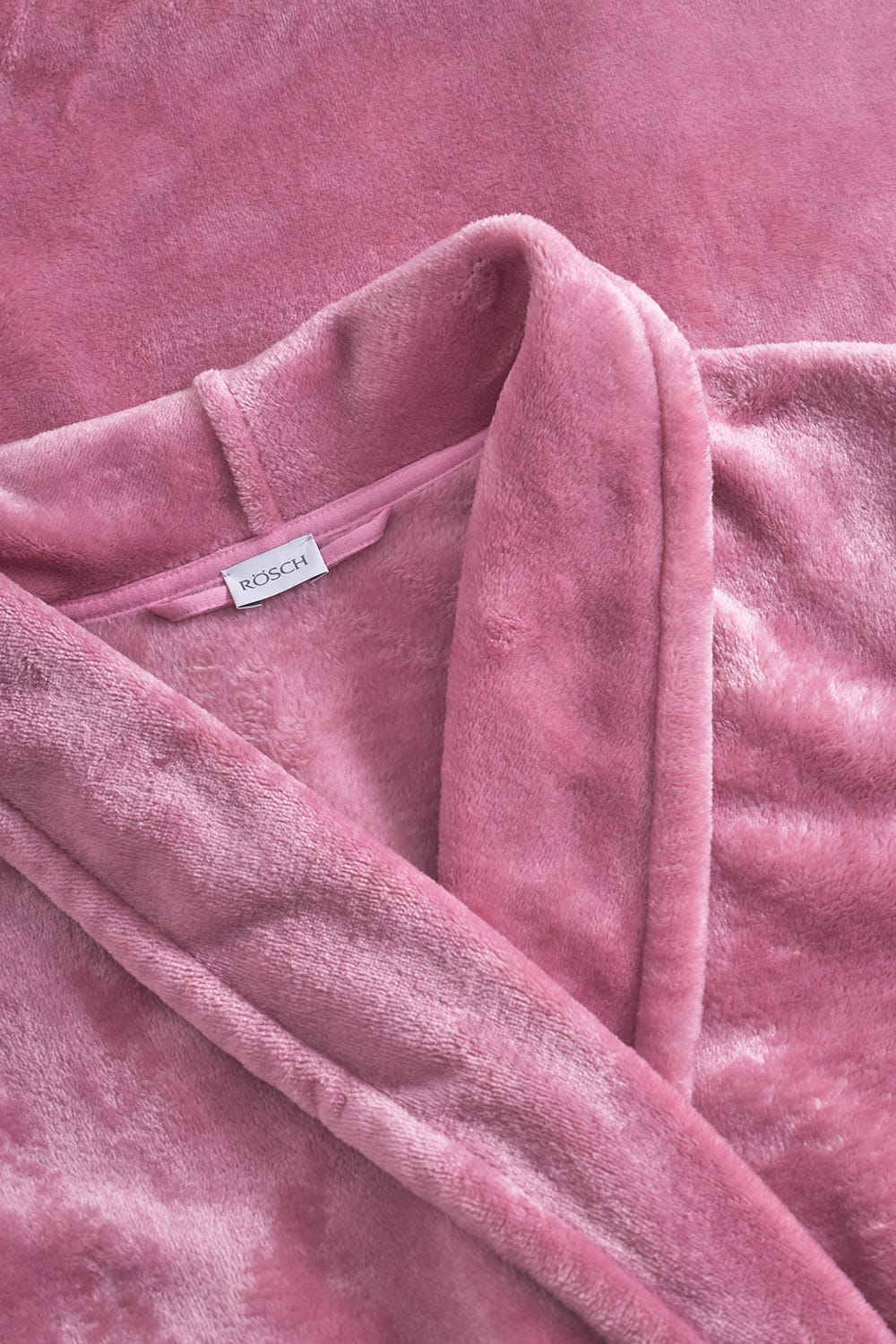 Detailbild 2 von Morgenmantel aus Flausch in Rosa 100% Polyester
