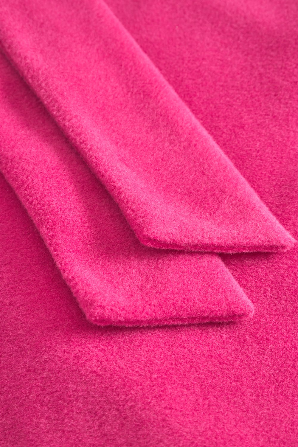 Detailbild 3 von Morgenmantel aus Fleece in Pink mit Knopfleiste Polyester/Viskose
