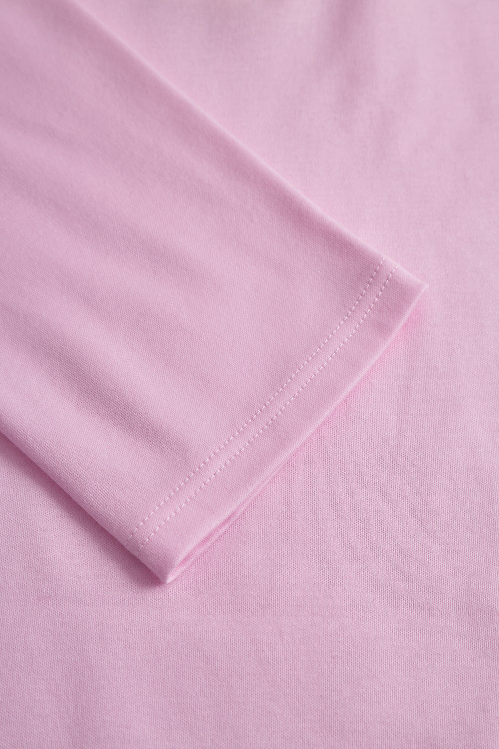 Detailbild 2 von Nachthemd mit lässigen Seitenstreifen weich angeraut 100% Baumwolle