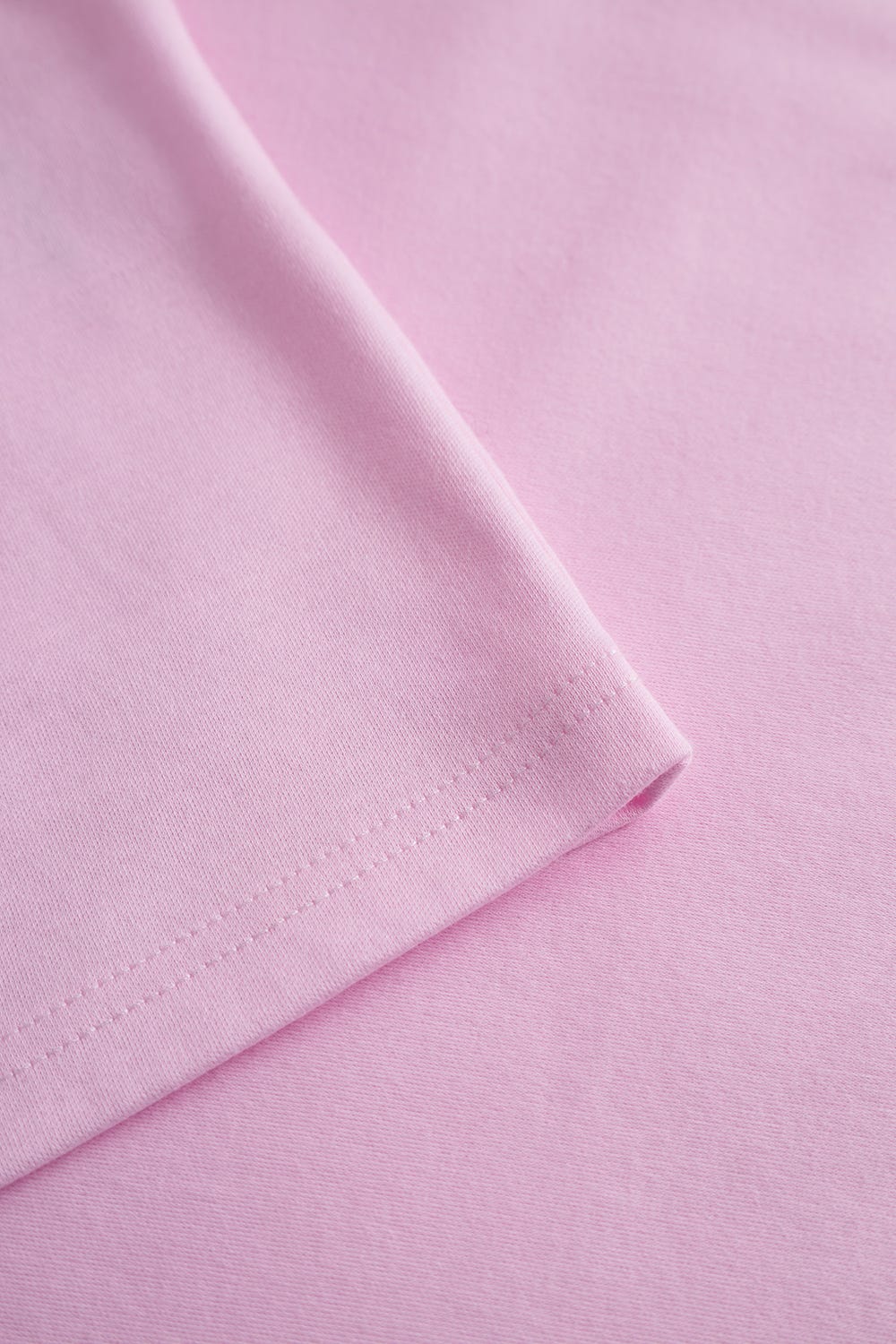 Detailbild 3 von Nachthemd mit lässigen Seitenstreifen weich angeraut 100% Baumwolle