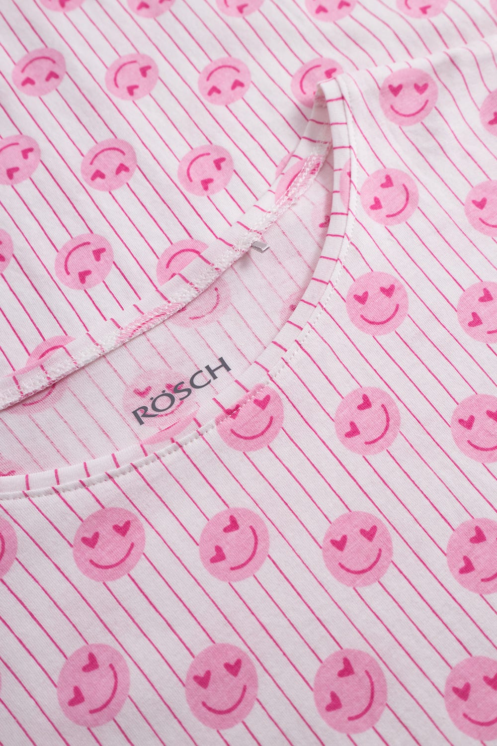 Detailbild 1 von Nachthemd im Smiley-Druck 100% Baumwolle