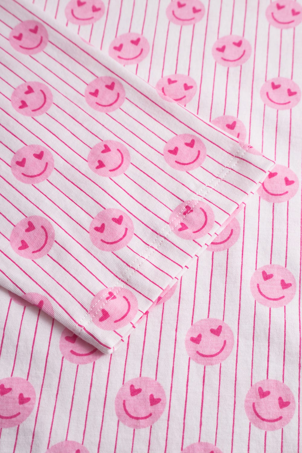 Detailbild 2 von Nachthemd im Smiley-Druck 100% Baumwolle