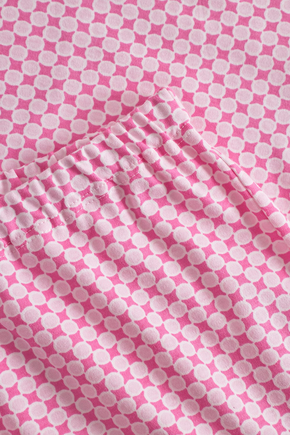 Detailbild 3 von Pyjama mit minimalistischem Grafikdruck 100% Baumwolle