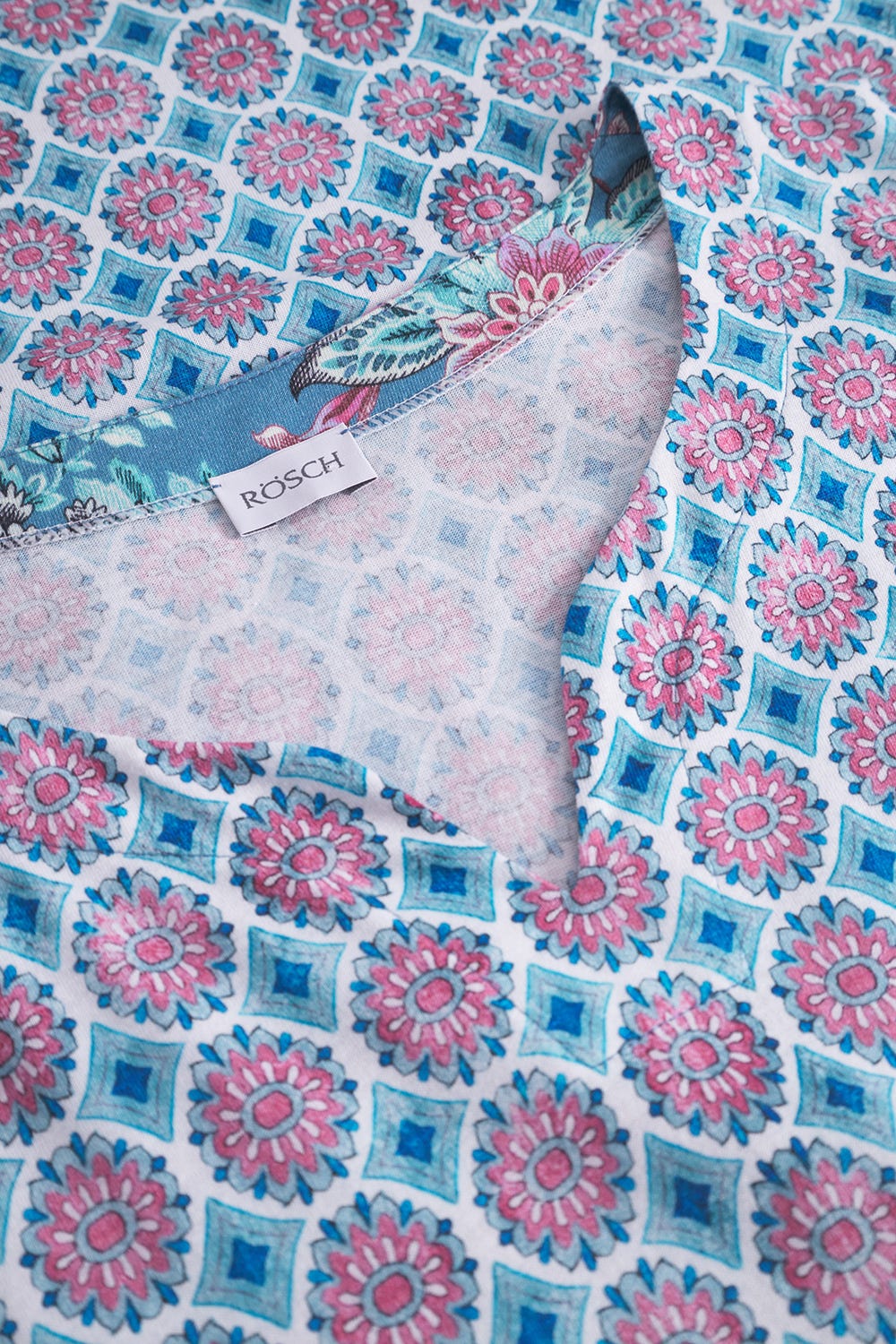 Detailbild 1 von Nachhemd im Grafikdruck Ornamental Baumwolle/Modal