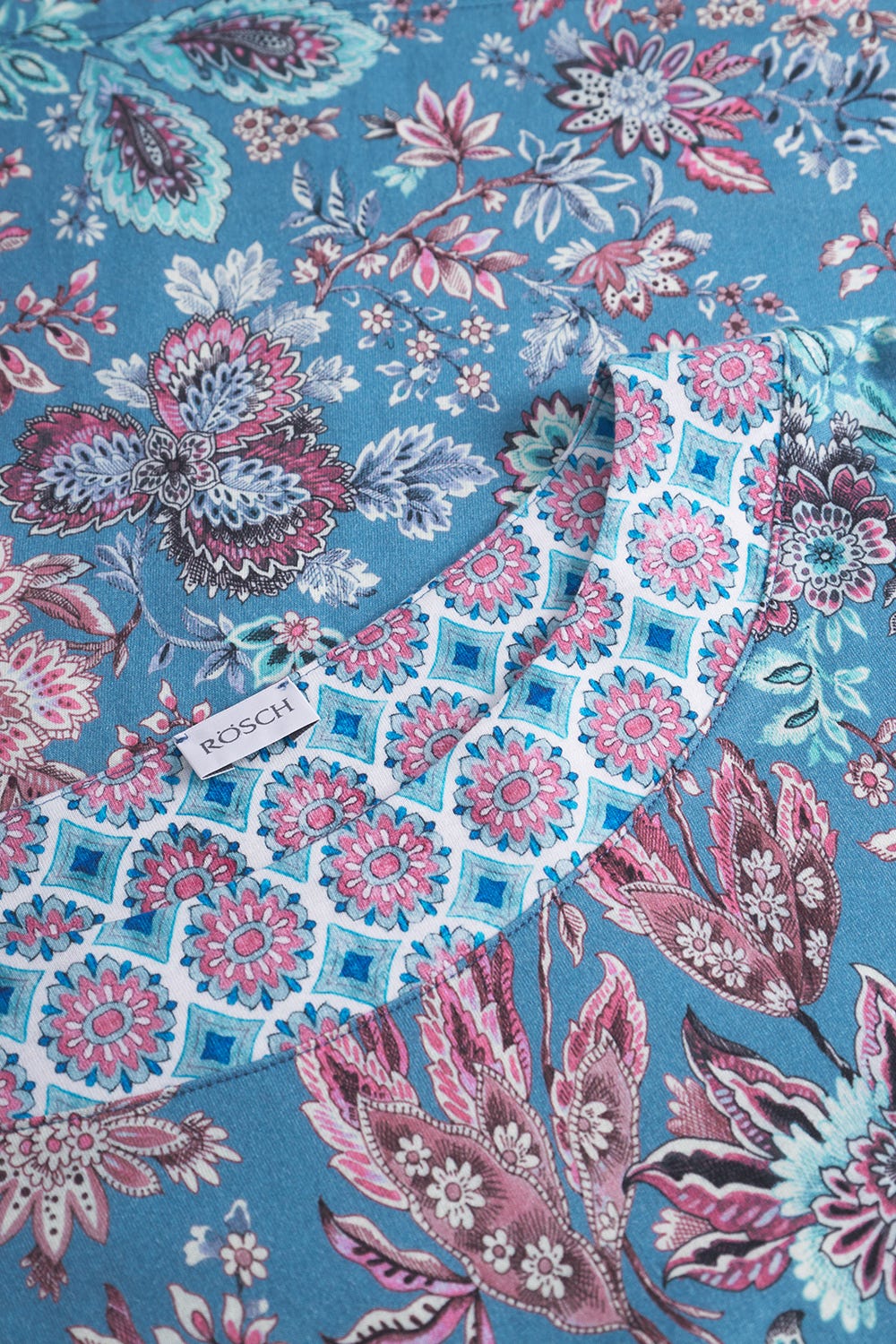 Detailbild 2 von Pyjamashirt im Ornamental-Druck Baumwolle/Modal