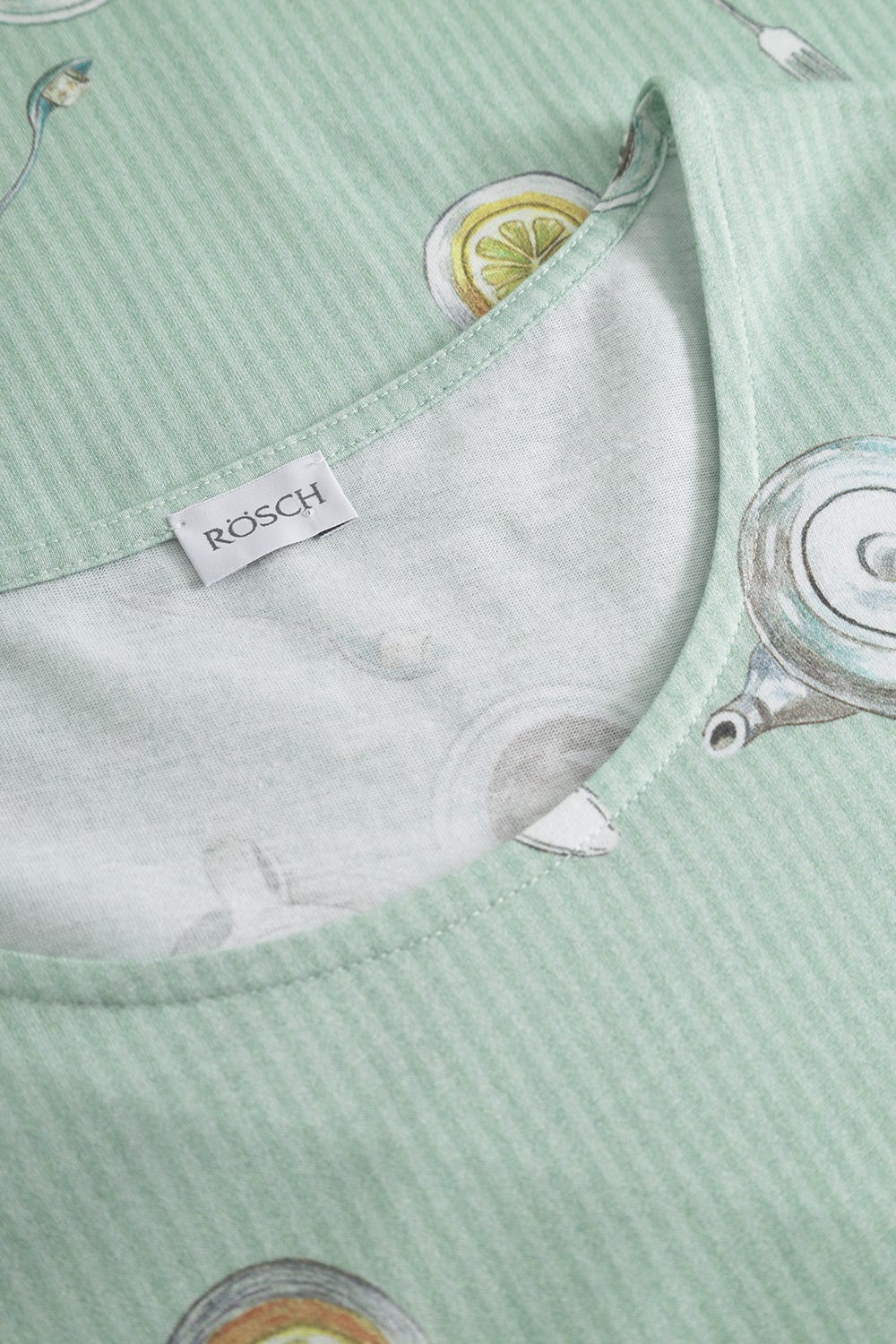 Detailbild 1 von Nachthemd mit Alloverdruck Tee-Stunde Baumwolle/Modal