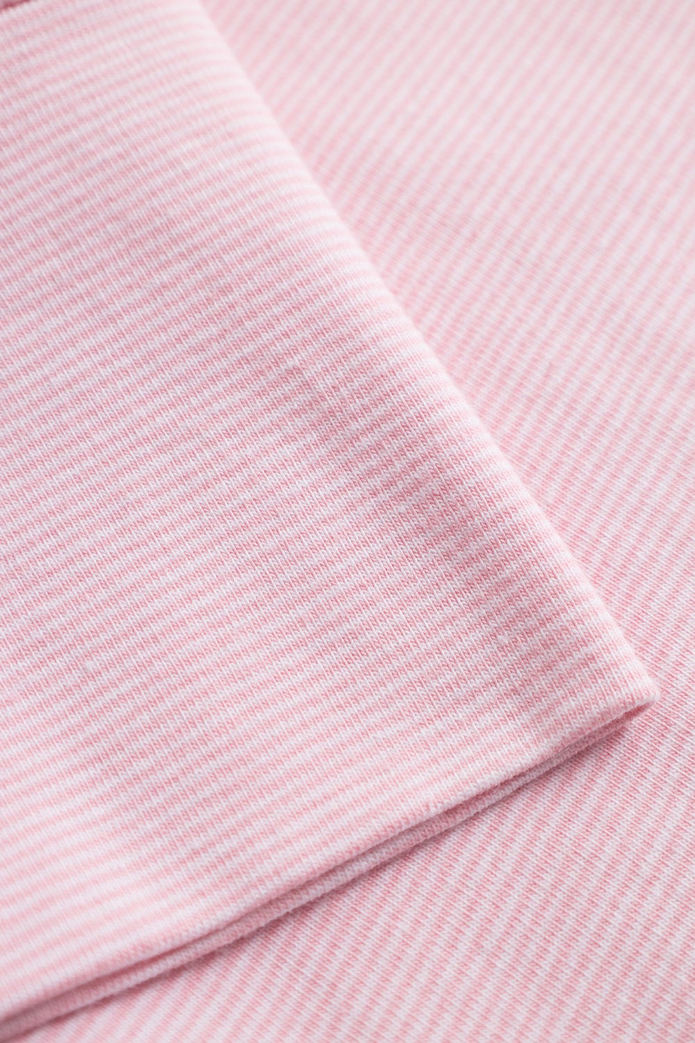 Detailbild 3 von 7/8-Pyjamahose im Ringeldruck Rosa-Weiß Baumwolle/Elasthan