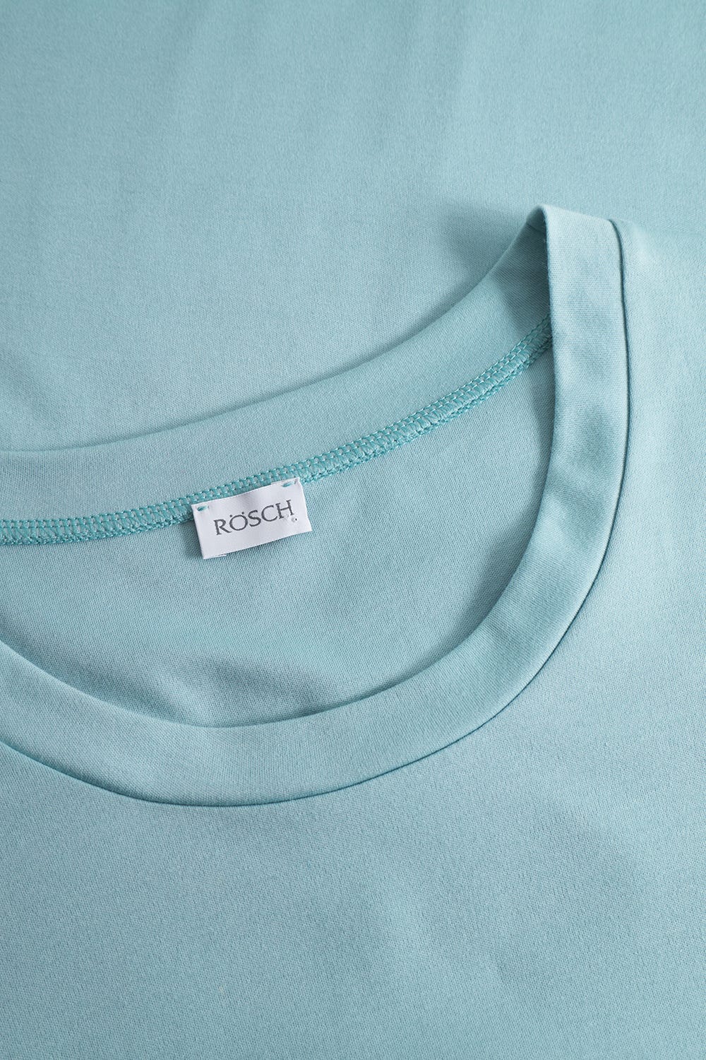 Detailbild 1 von Pyjama im Grafikdruck Türkis 100% Baumwolle