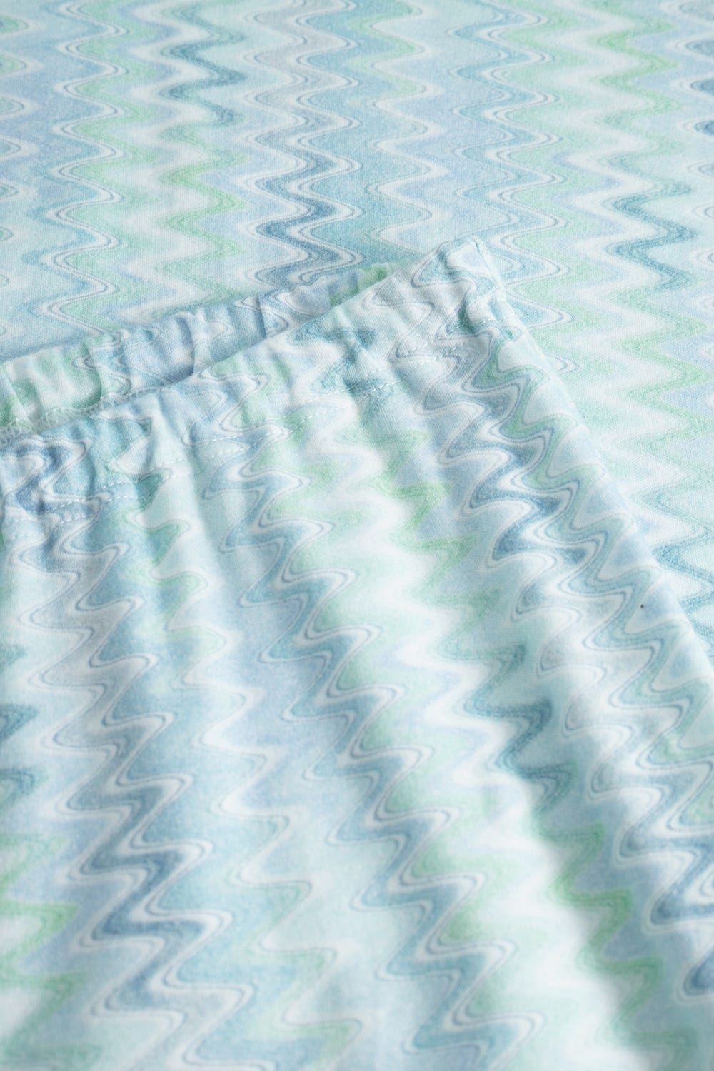 Detailbild 3 von Pyjama im Zackenmuster Baumwolle/Modal