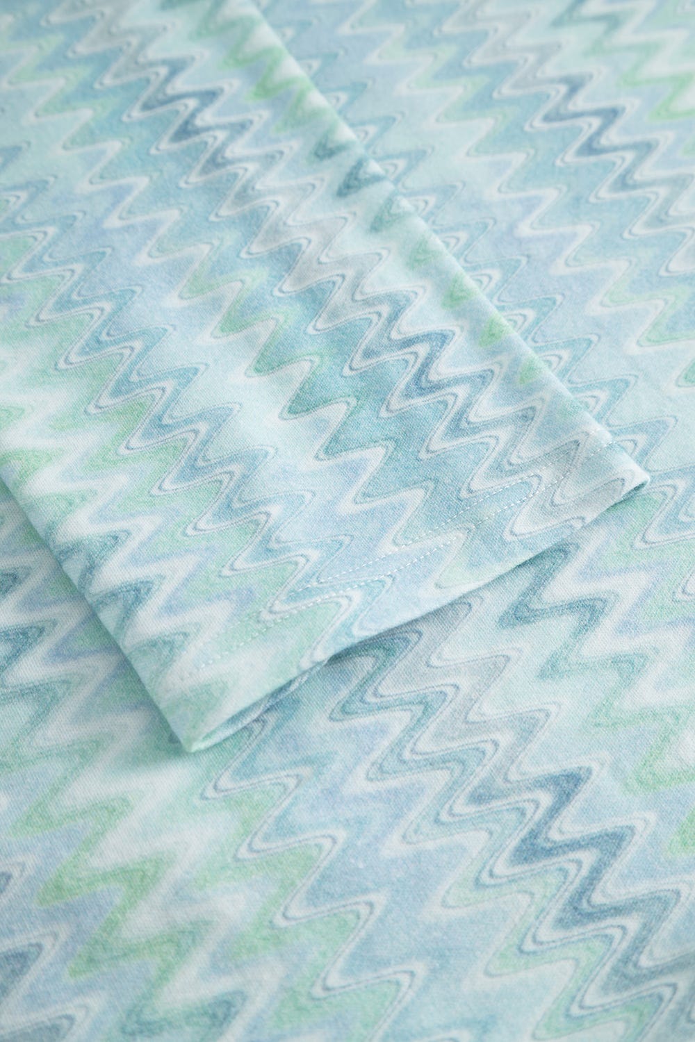 Detailbild 2 von Nachthemd im Zackenmuster Baumwolle/Modal