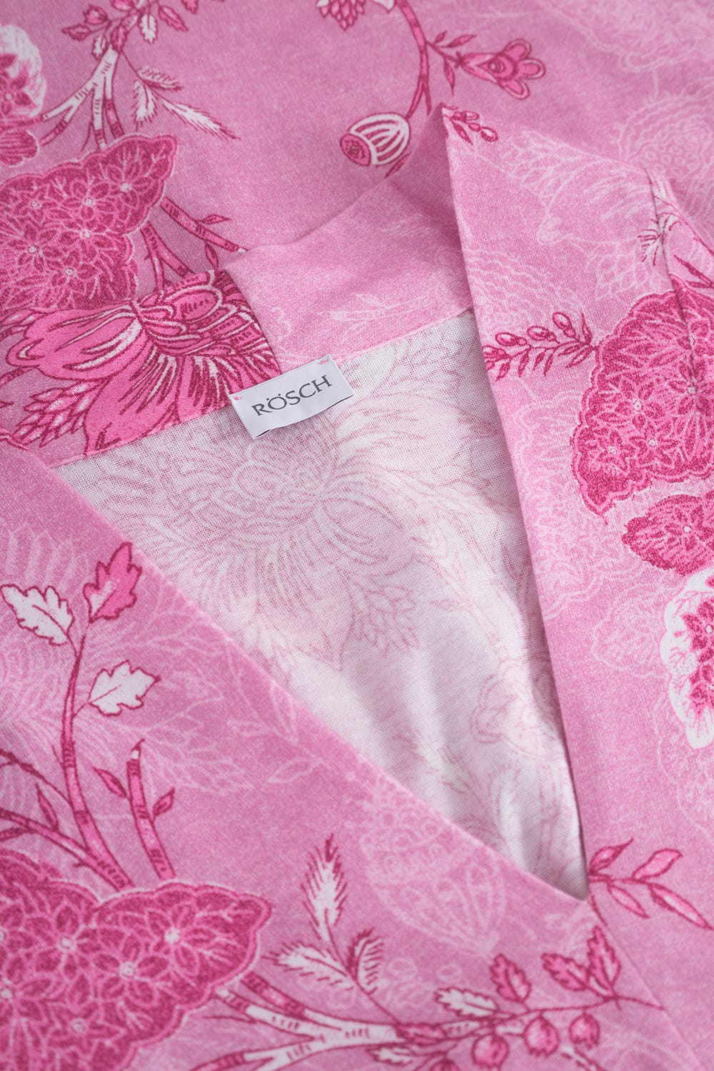 Detailbild 1 von Pyjama im romantischen Ornament-Druck Große Größen bis 54