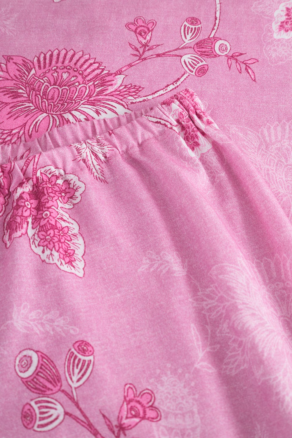 Detailbild 3 von Pyjama im romantischen Ornament-Druck Große Größen bis 54