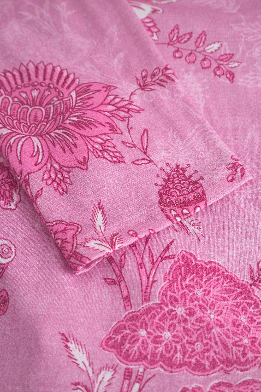 Detailbild 2 von Nachthemd im romantischen Ornament-Druck Große Größen bis 54 Baumwolle/Modal