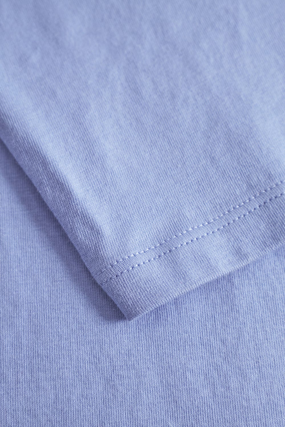 Detailbild 2 von Pyjama im Blättermuster Blau 100% Baumwolle